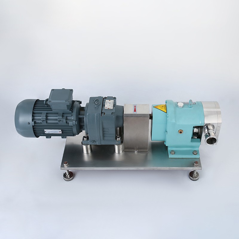 High Viscosity Rotary Lobe Pump With Cart