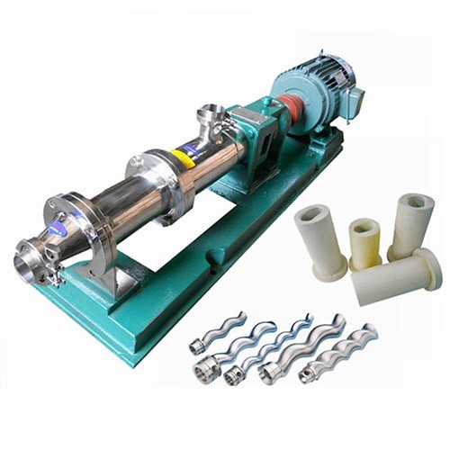 Stainless Steel Sanitary Single Screw Pump 