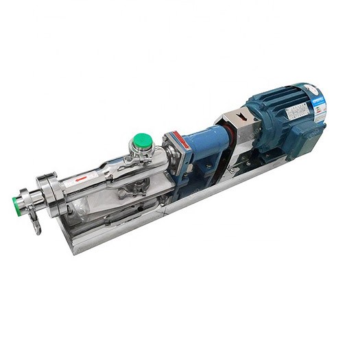 Stainless Steel Sanitary Single Screw Pump 